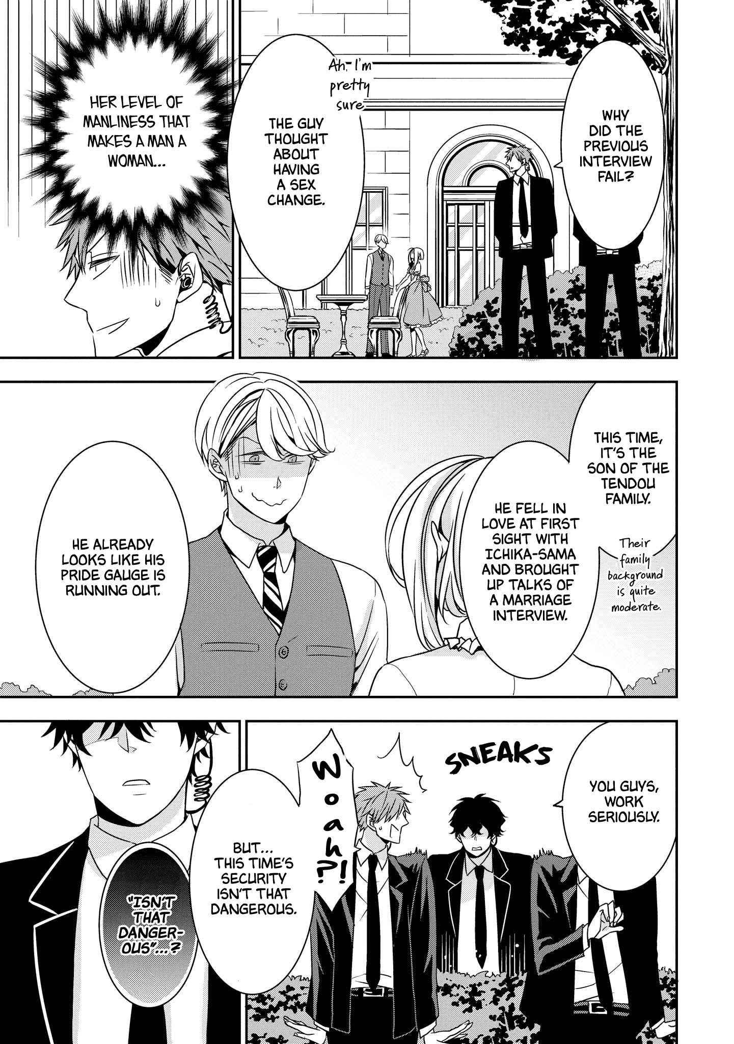 Ojou-sama ga Mamorasete Kurenai Chapter 2 3